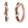 Thumbnail Image 0 of Le Vian Chocolate Diamonds 1/2 cttw Earrings 14K Strawberry Gold