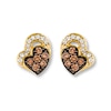 Thumbnail Image 0 of Le Vian Chocolate Diamonds 1/4 ct tw Earrings 14K Honey Gold