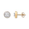 Thumbnail Image 1 of Diamond Earrings 1/10 ct tw Round-cut 10K Yellow Gold