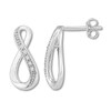 Thumbnail Image 1 of Diamond Earrings Sterling Silver