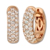 Thumbnail Image 1 of Le Vian Nude Diamond Hoop Earrings 1 ct tw 14K Strawberry Gold