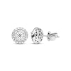 Thumbnail Image 0 of Diamond Earrings 3/4 ct tw Round-cut 14K White Gold