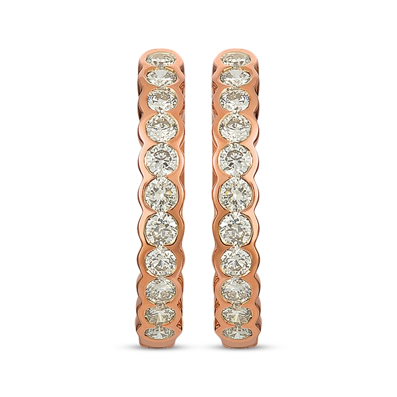 Le Vian Nude Diamond Hoop Earrings 5/8 ct tw 14K Gold
