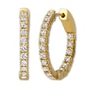 Le Vian Nude Diamond Hoop Earrings 1 ct tw 14K Honey Gold