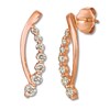 Thumbnail Image 1 of Le Vian Nude Diamond Earrings 1/2 ct tw 14K Strawberry Gold