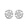 Thumbnail Image 2 of Diamond Stud Earrings 1/2 ct tw 10K White Gold