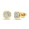 Thumbnail Image 0 of Diamond Stud Earrings 1/4 ct tw 10K Two-tone Gold