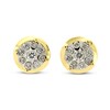 Thumbnail Image 1 of Diamond Stud Earrings 1/4 ct tw 10K Two-tone Gold