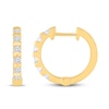 Thumbnail Image 1 of Diamond Hoop Earrings 1/3 ct tw 10K Yellow Gold