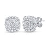 Thumbnail Image 1 of Diamond Earrings 7/8 ct tw 14K White Gold