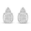 Thumbnail Image 2 of Diamond Fashion Earrings 1/3 ct tw Round-cut 10K White Gold