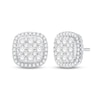 Thumbnail Image 1 of Diamond Stud Earrings 1 ct tw Round-Cut 10K White Gold