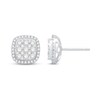 Thumbnail Image 2 of Diamond Stud Earrings 1 ct tw Round-Cut 10K White Gold