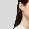 Diamond Earrings 1/2 ct tw Round-Cut 10K White Gold