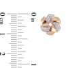 Thumbnail Image 3 of Diamond Stud Earrings 1/6 ct tw Round-Cut 14K Rose Gold