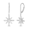 Thumbnail Image 0 of Diamond Star Earrings 1/2 ct tw Round-cut 10K White Gold