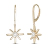 Thumbnail Image 0 of Diamond Star Earrings 1/2 ct tw Round-cut 10K Yellow Gold