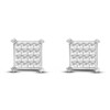Diamond Earrings 1 ct tw Princess-cut 14K White Gold