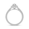 Thumbnail Image 3 of Adore Marquise-Cut Diamond Engagement Ring 5/8 ct tw 14K White Gold