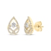 Thumbnail Image 0 of Love Entwined Round-Cut Diamond Stud Earrings 1/3 ct tw 10K Yellow Gold