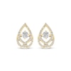 Thumbnail Image 1 of Love Entwined Round-Cut Diamond Stud Earrings 1/3 ct tw 10K Yellow Gold
