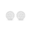 Thumbnail Image 1 of Round-Cut Multi-Diamond Stud Earrings 1/4 ct tw 10K White Gold
