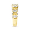 Thumbnail Image 3 of Marquise & Round-Cut Diamond Anniversary Band 1-1/4 ct tw 14K Yellow Gold