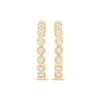 Thumbnail Image 2 of Diamond Hoop Earrings 1/10 ct tw 10K Yellow Gold