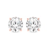 Thumbnail Image 2 of Round-Cut Diamond Solitaire Stud Earrings 1 ct tw 14K Rose Gold (J/I3)