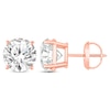 Thumbnail Image 3 of Round-Cut Diamond Solitaire Stud Earrings 1 ct tw 14K Rose Gold (J/I3)
