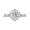 Thumbnail Image 3 of Neil Lane Artistry Heritage Round-Cut Lab-Grown Diamond Halo Engagement Ring 1-1/2 ct tw 14K White Gold