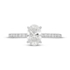Thumbnail Image 3 of Neil Lane Artistry Oval-Cut Lab-Grown Diamond Hidden Halo Engagement Ring 1-1/3 ct tw 14K White Gold