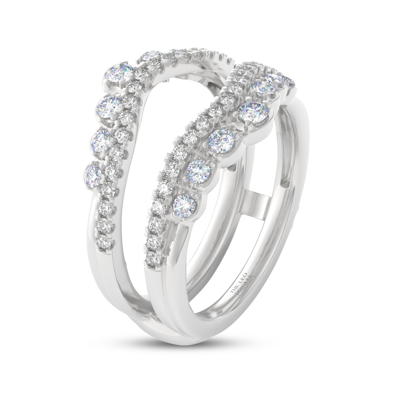 Main Image 2 of THE LEO Prisma Diamond Enhancer Ring 3/4 ct tw 14K White Gold