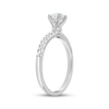 Thumbnail Image 2 of Adore Heirloom Certified Round-Cut Diamond Engagement Ring 3/4 ct tw 18K White Gold