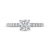 Thumbnail Image 3 of Adore Heirloom Certified Round-Cut Diamond Engagement Ring 3/4 ct tw 18K White Gold