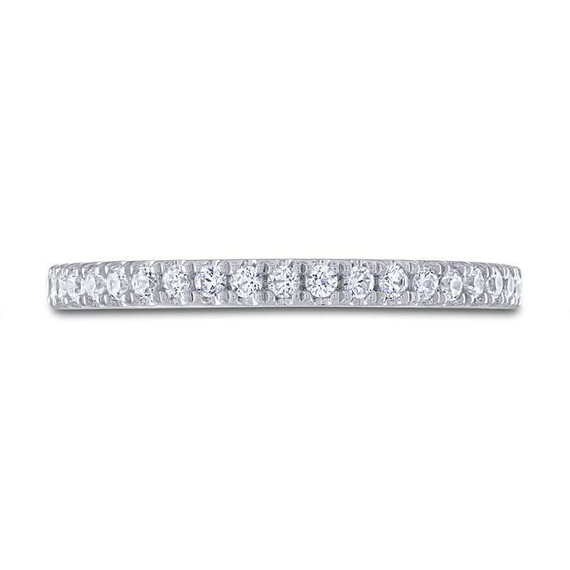 Main Image 3 of THE LEO Legacy Lab-Grown Diamond Wedding Band 1/4 ct tw 14K White Gold