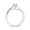 Thumbnail Image 3 of Adore Heirloom Certified Oval-Cut Diamond Engagement Ring 1-1/3 ct tw Platinum
