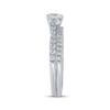 Thumbnail Image 2 of Adore Round-Cut Diamond Three-Stone Bridal Set 1-1/2 ct tw 14K White Gold