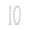 Thumbnail Image 1 of KAY Lab-Grown Diamonds Hoop Earrings 5 ct tw 10K White Gold