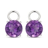 Thumbnail Image 2 of Amethyst Earring Charms Sterling Silver