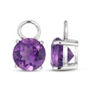 Thumbnail Image 3 of Amethyst Earring Charms Sterling Silver