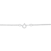 Thumbnail Image 3 of Mother & Baby Owl Oval-Cut Citrine & Diamond Accent Necklace Sterling Silver 18"