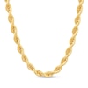 Thumbnail Image 1 of 4.5mm Silk Rope Chain Necklace Solid 14K Yellow Gold 22"