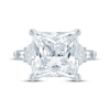 Thumbnail Image 3 of Monique Lhuillier Bliss Princess-Cut Lab-Grown Diamond Engagement Ring 9 ct tw 18K White Gold