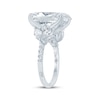 Thumbnail Image 2 of Monique Lhuillier Bliss Oval-Cut Lab-Grown Diamond Engagement Ring 11-1/3 ct tw 18K White Gold