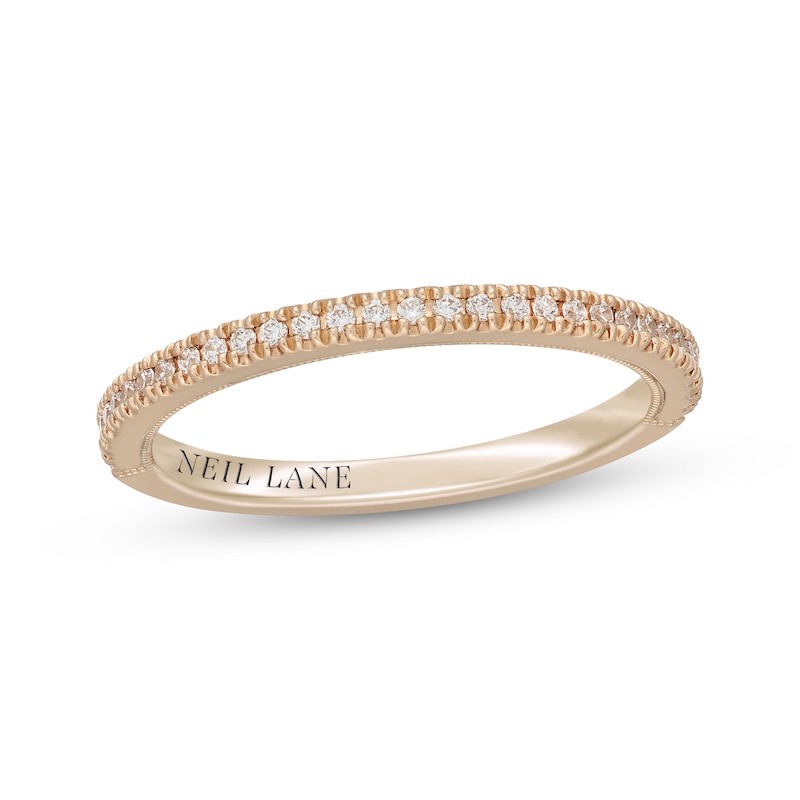 Main Image 1 of Neil Lane Diamond Wedding Band 1/8 ct tw 14K Yellow Gold