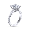 Thumbnail Image 2 of THE LEO Legacy Lab-Grown Diamond Princess-Cut Engagement Ring 3-1/2 ct tw 14K White Gold