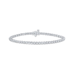 Diamond Tennis Bracelet 1 ct tw 10K White Gold 7"