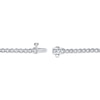 Thumbnail Image 3 of Diamond Tennis Bracelet 1 ct tw 10K White Gold 7"