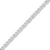 Thumbnail Image 2 of KAY Lab-Grown Diamonds Marquise, Pear & Round-Cut Tennis Bracelet 15 ct tw 14K Yellow Gold 7"
